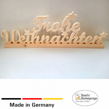 Aufsteller Frohe Weihnachten